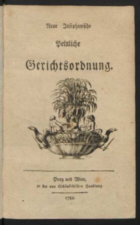Neue Josephinische Peinliche Gerichtsordnung