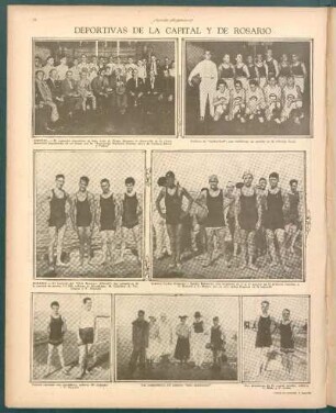 Deportivas de la capital y de Rosario [Fotografías]