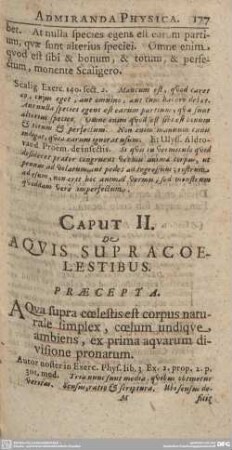 Caput II. De Aquis Supracoelestibus.