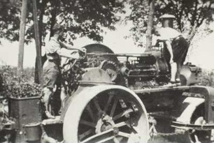 Dampfwalze, Straßenbau, 1932