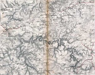 217 Saalfeld. Topographische Karte vom östlichen Theile der [preussischen] Monarchie (Generalstabskarte)