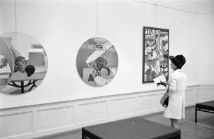 Sonderausstellung "Karlsruher Künstler 69" des Badischen Kunstvereins.