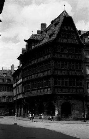 Straßburg: das Kammerzell'sche Haus am Münsterplatz