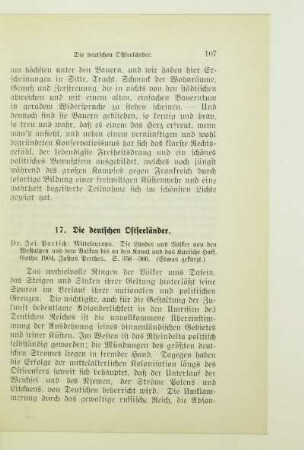 17. Die deutschen Ostseeländer