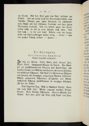 34, Die Sprengung