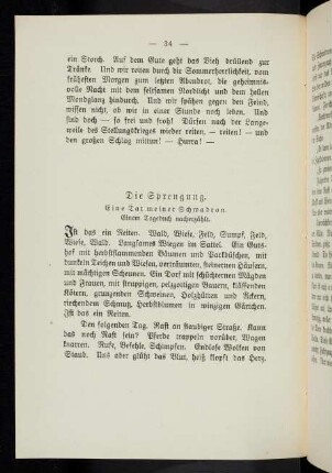 34, Die Sprengung