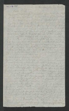 Brief an Luise Hensel : 22.09.1838