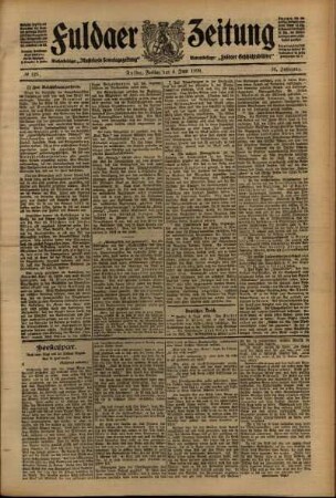 Ausgabe vom Freitag, den 04. Juni 1909.