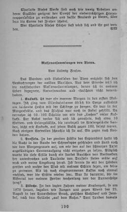 Waffenansammlungen von Tieren.
