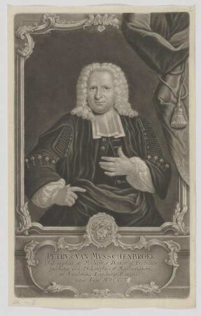 Bildnis des Petrvs van Mvsschenbroek