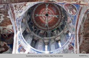 Die Ausmalung der Marienkirche : Die Ausmalung der Kuppelzone: Vision des Kreuzes, Deesis, Engel, Propheten und Evangelisten
