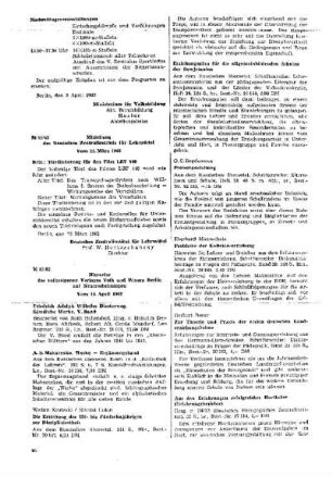 Hinweise des volkseigenen Verlages Volk und Wissen Berlin auf Neuerscheinungen : 42/62 vom 16. April 1962 ; [Mitteilungen]