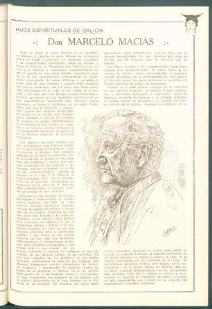 Hijos espirituales de Galicia : Don Marcelo Macías