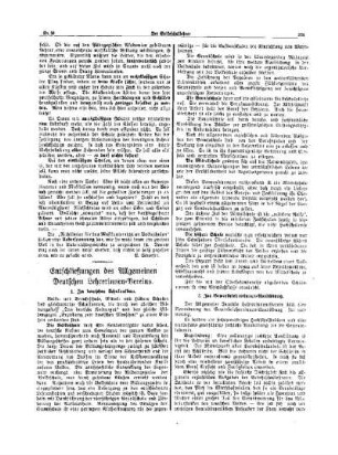 Entschließungen des Allgemeinen Deutschen Lehrerinnen-Vereins