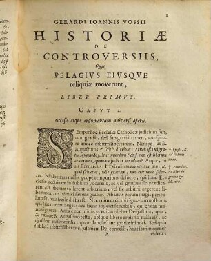Historiae de controversiis quas Pelagius eiusque reliquiae moverunt : libri VII.