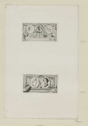 Augustus und Aretino, erschienen in: Fontenelle, "Nouveaux Dialogues des morts", in: "Oeuvres diverses", Den Haag 1728–1729