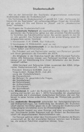 Studentenschaft