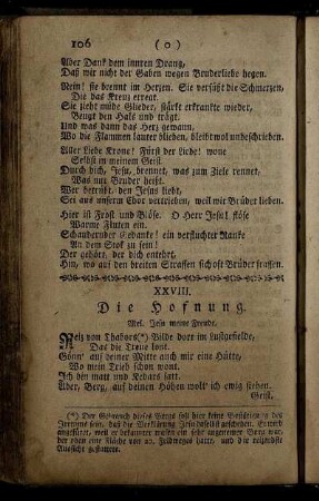 Die Hofnung.
