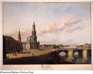 Schloßplatz in Dresden