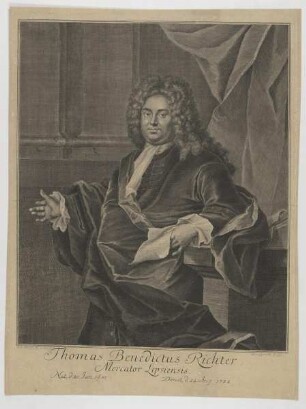 Bildnis des Thomas Benedictus Richter