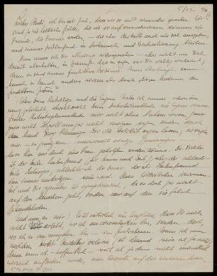 Brief von Hans Ehrenberg an Rudolf Ehrenberg
