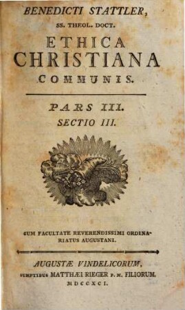 Ethica Christiana Communis, 3,3