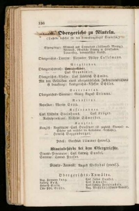 F. Obergericht zu Rinteln.