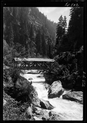 Zemmtalbrücke bei Mayrhofen im Zillertal