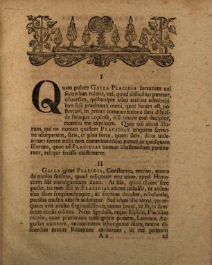Dispvtatio Posterior De Galla Placidia Avgvsta