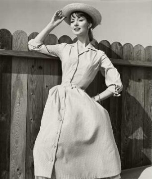 Modeaufnahme, Modell Dolores Hawkins