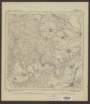25 Steinach ; Topographische Karte von Bayern 1:25.000 [Positionsblätter]