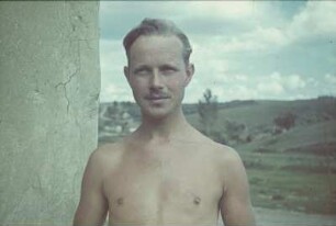 Zweiter Weltkrieg. Sowjetunion. Frontbilder. Der Fotograf Franz Grasser als Soldat