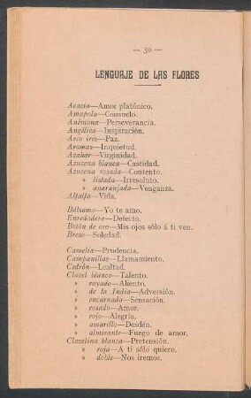 Lenguaje de las flores