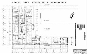 Stuttgart Hbf: Neubau Basa Nebengeb.