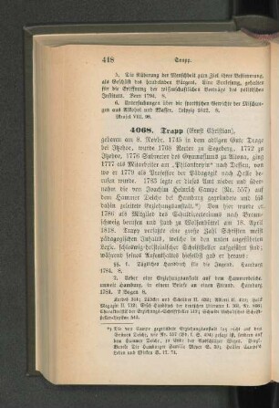 4068. Trapp (Ernst Christian)