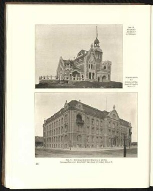 Abb. 70. Korpshaus "Guestfalia" in Tübingen. Betonwerksteine der Steinfabrik Ulm (heute O. Leube), Ulm a. D.