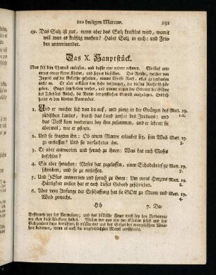 231-241, Das X. - XI. Hauptstueck