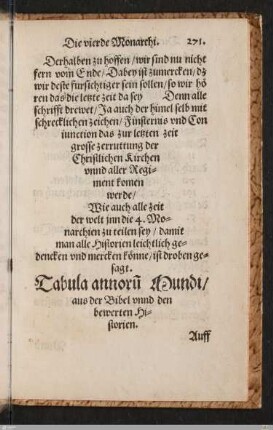 Tabula annorum Mundi