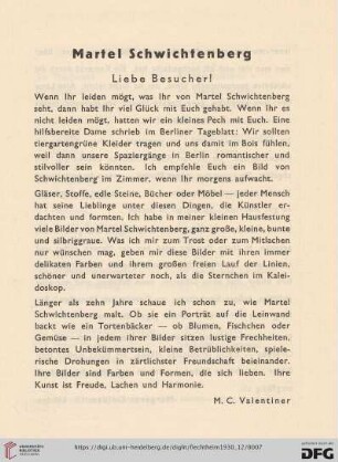 Martel Schwichtenberg