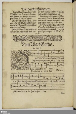 Vom Wort Gottes.