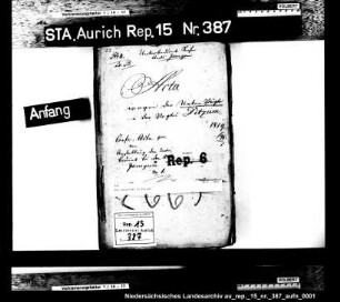 Der Untervogt in Ditzum