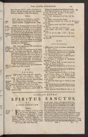 243-252, Titulus CXXXIV. Spiritus Sanctus.