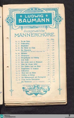Die Verlassene : Volkslied