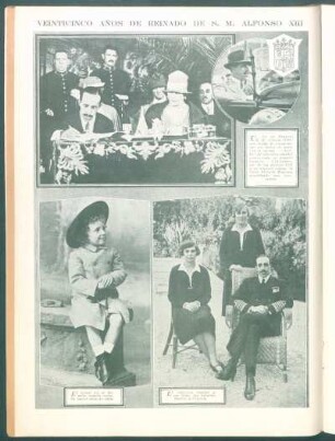 Veinticinco años de reinado de S. M. Alfonso XIII