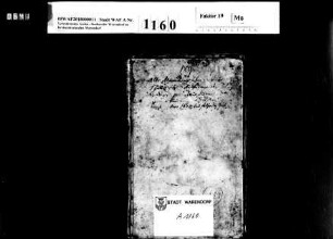 Rentenverzeichnis der Prälaturen, Oblegien, Archidiakonate und Obedientien des Domstiftes zu Münster