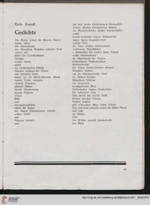 Gedichte