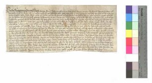 Bürgermeister und Rat der Stadt Gmünd verkaufen an ihren Ratsfreund Hans Hueber 6 Gulden um 150 Gulden.