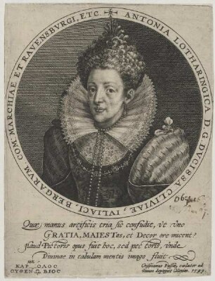 Bildnis der Antonia Lotharingica