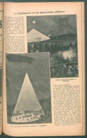 La iluminación en las operaciones militares