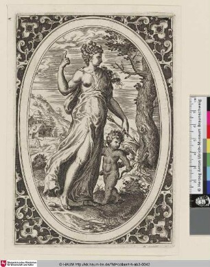 [Venus and Amor; Venus und Amor]